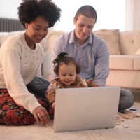 Family together benefits work from home