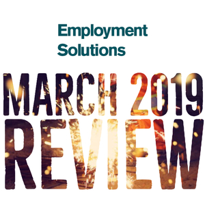 March 2019 Review